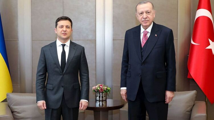 Зеленский за два года уже четвёртый раз встречается с Эрдоганом. Фото: Офис президента 