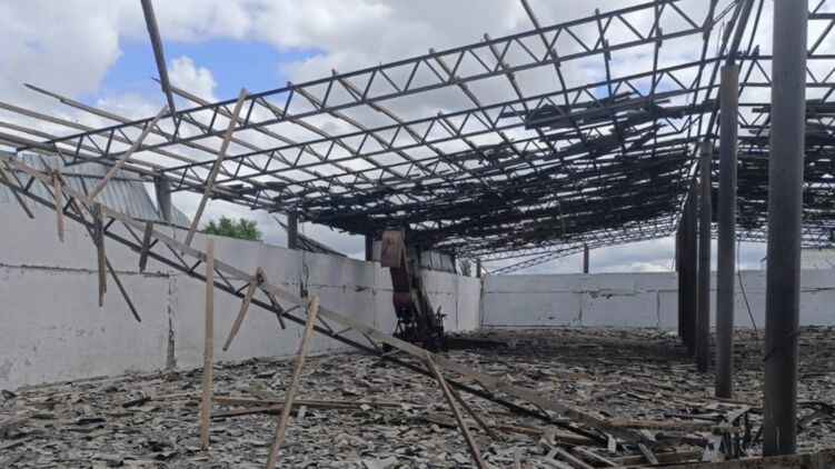 Наслідки удару ракети по Миколаївській області