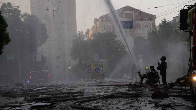 Последствия обстрелов. Фото: Телеграм