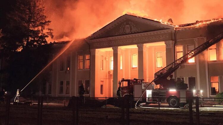 Наслідки удару по Харкову цієї ночі. Фото Bild