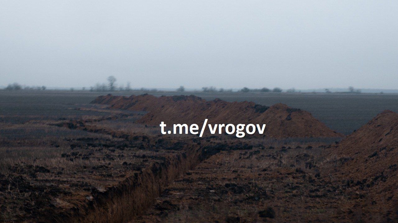 В Запорожской области россияне стоят укрепления. Фото: из открытых источников 