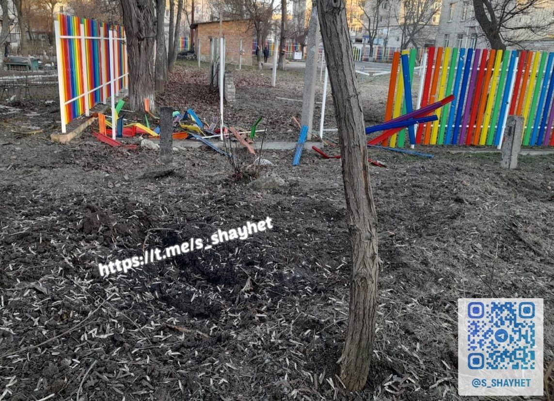 Последствия обстрела Николаевской области