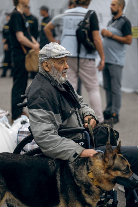 В Кропивницкий прибыл первый эвакуационный поезд из Донецкой области