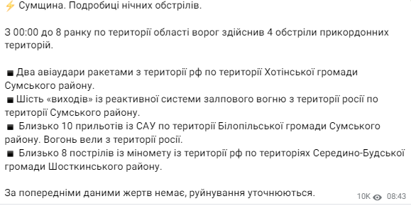 За сутки российские войска 24 раза обстреляли Луганскую область