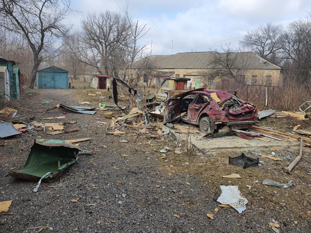 Серйозний обстріл пережило вчора Курахове