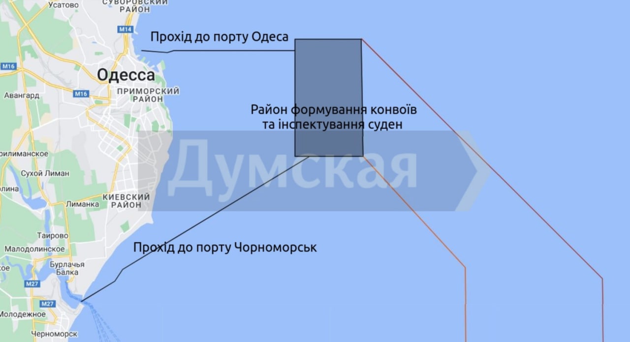 Карта маршрута 1