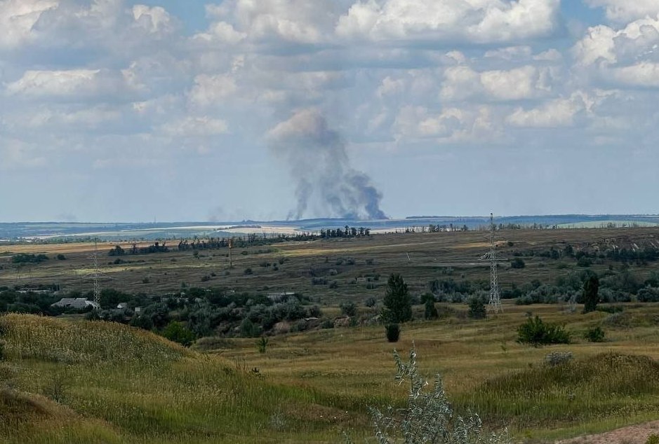 Последствия обстрелов под Авдеевкой