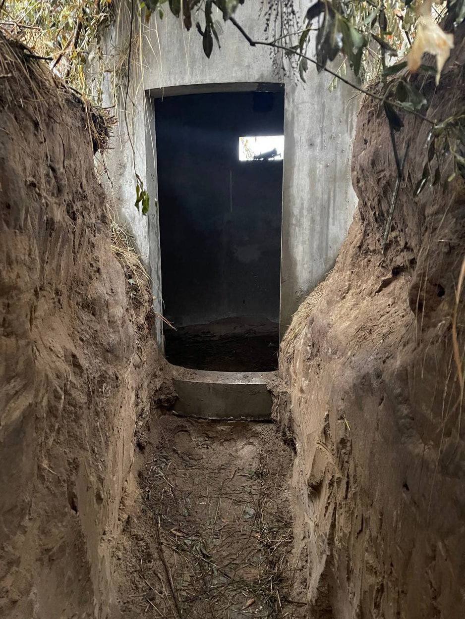 Линия обороны в Курской области