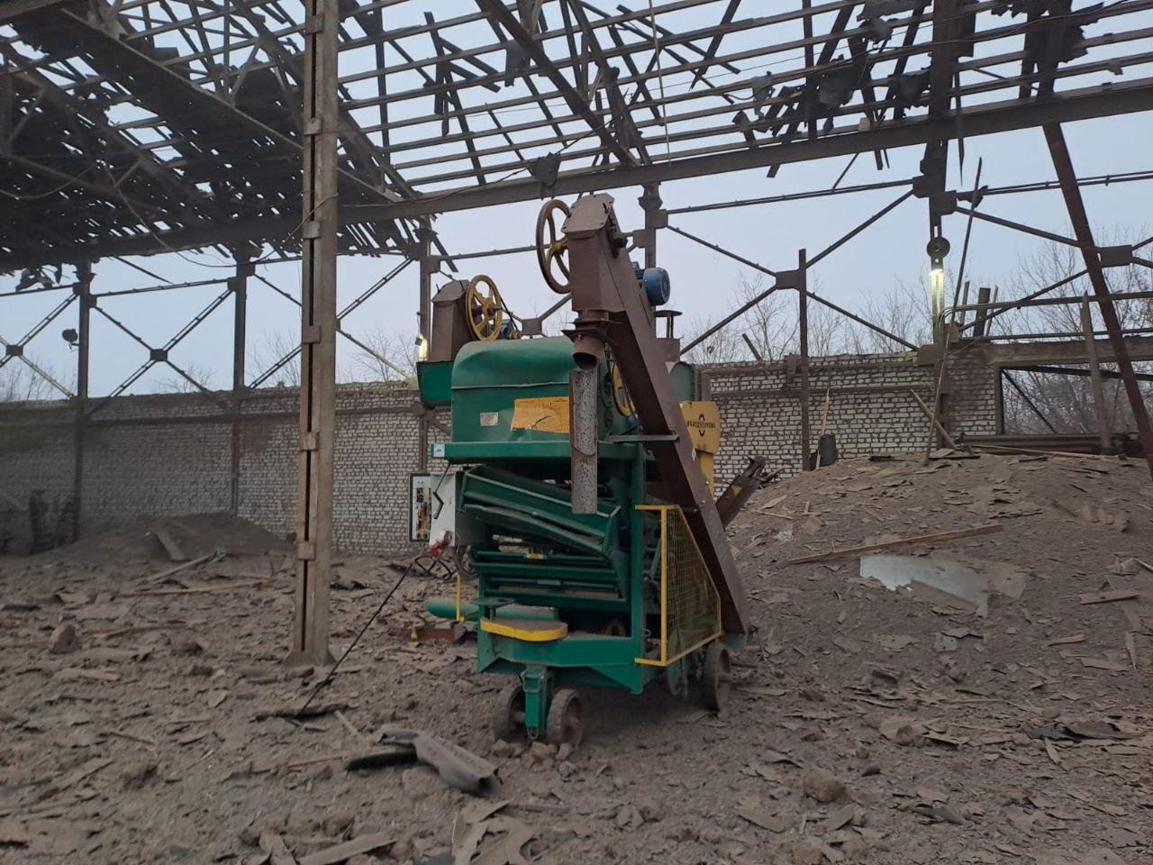 Последствия удара по Часов Яру