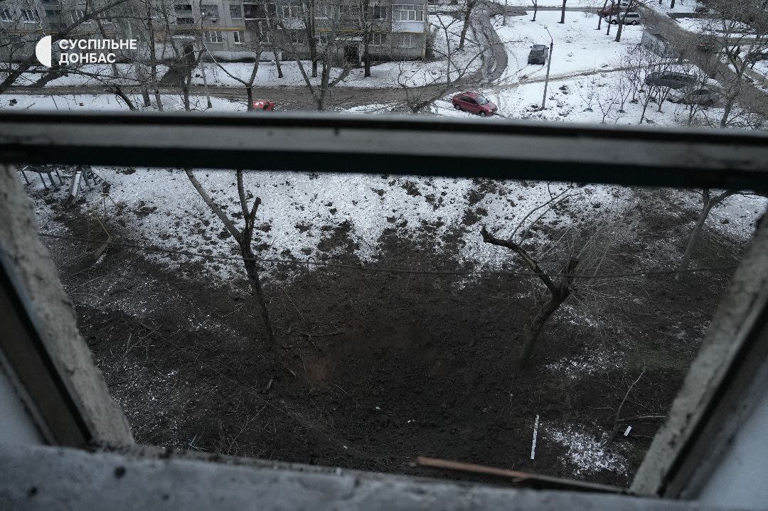 Последствия удара по Дружковке