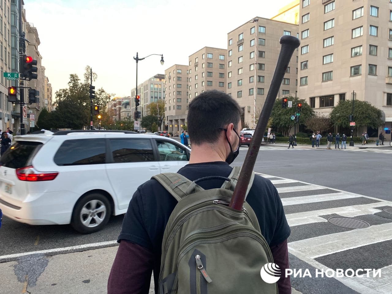 беспорядки в Вашингтоне