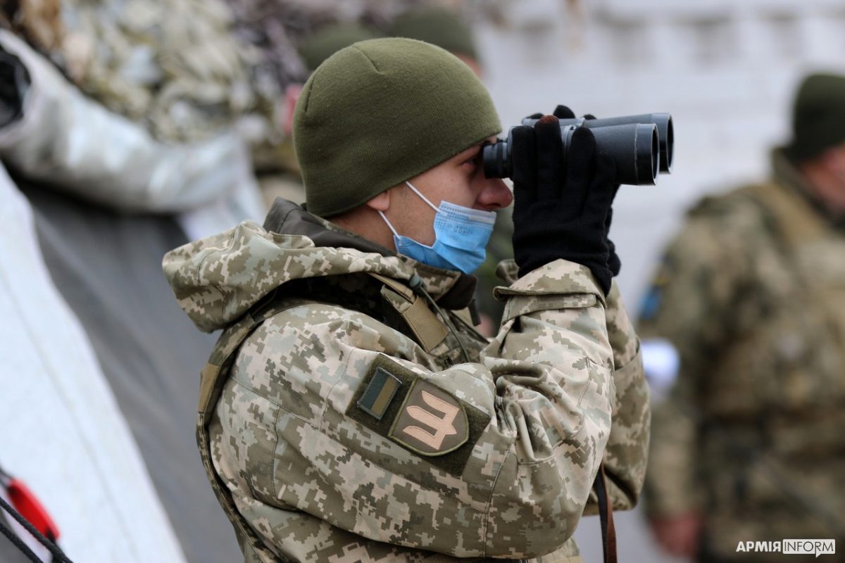 учения одной из бригад ВСУ прошли на&nbsp;полигоне "Широкий Лан"