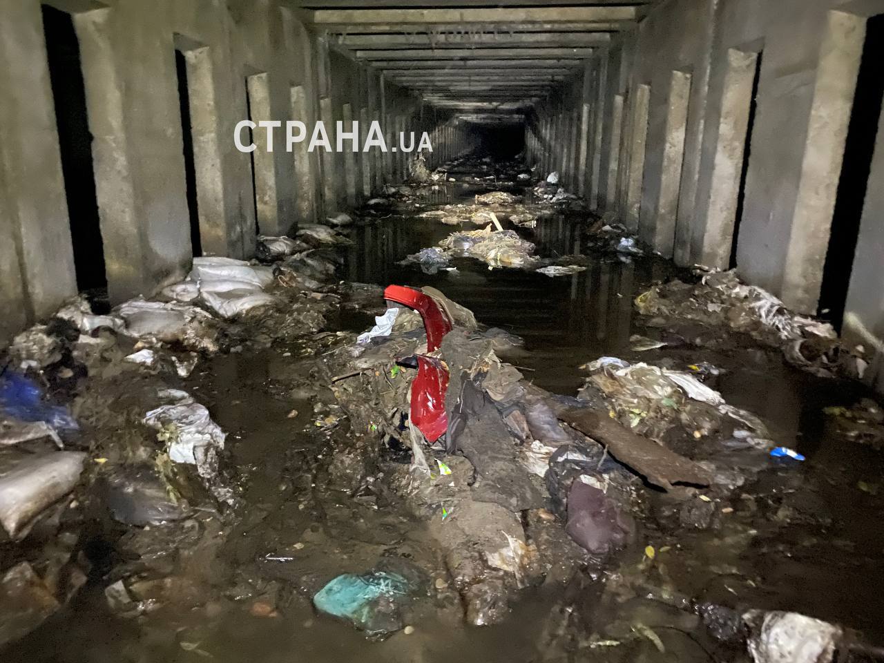 Так сейчас выглядят киевские водостоки