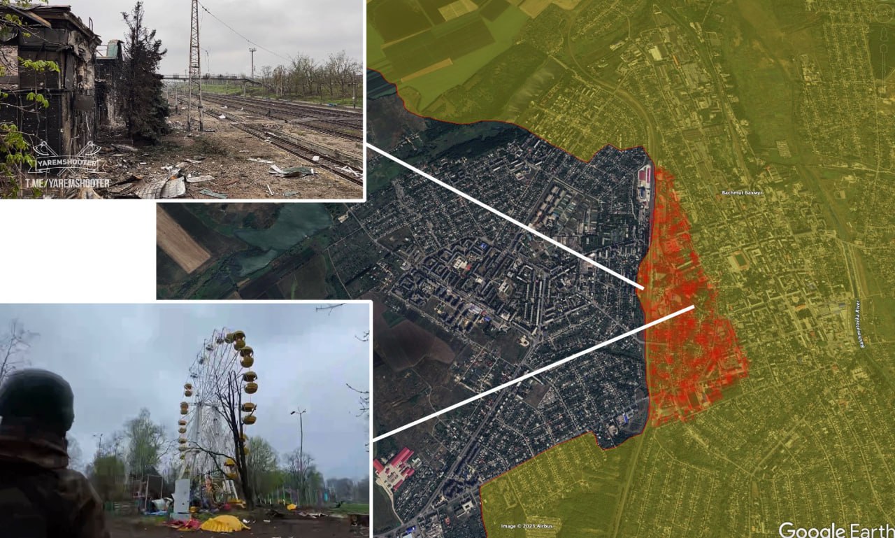 ВСУ отошли из центра Бахмута на запад