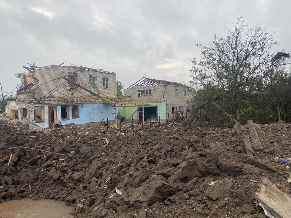 обстрел Донбасса