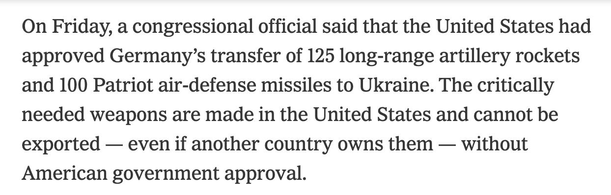 Снимок заметки на nytimes.com