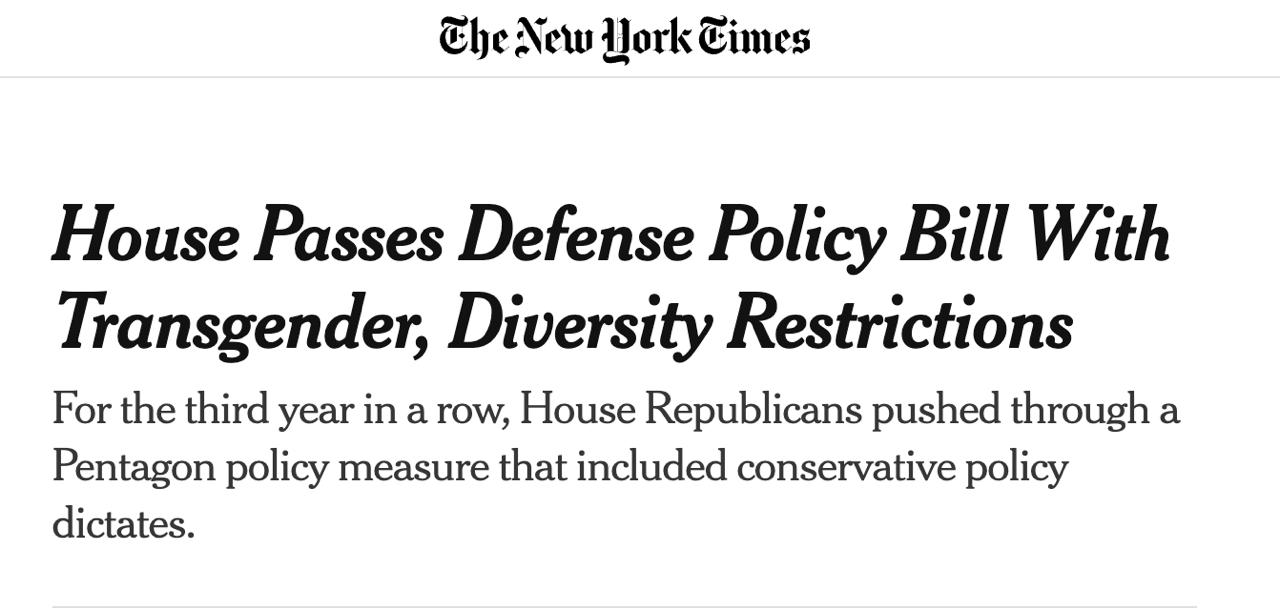 Заголовок на nytimes.com