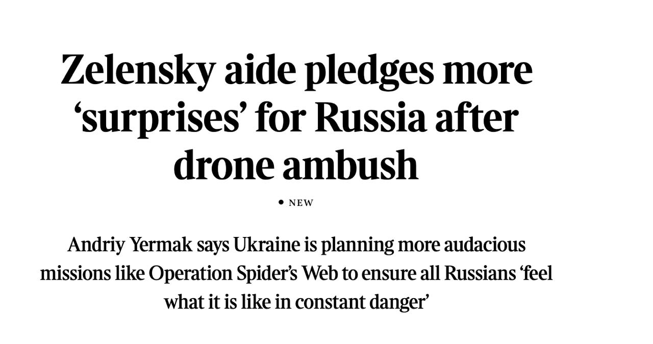 Снимок заголовка на thetimes.com