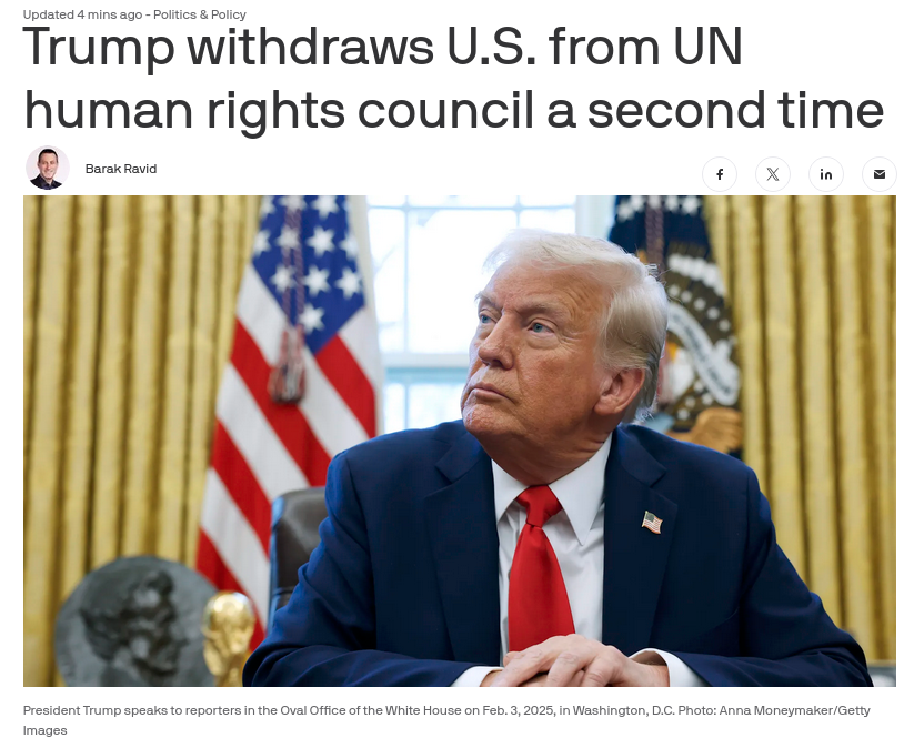 Снимок заголовка сообщения на axios.com