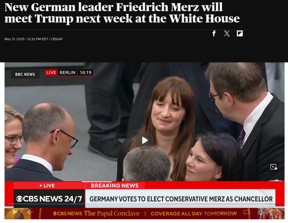 Снимок заголовка на cbsnews.com